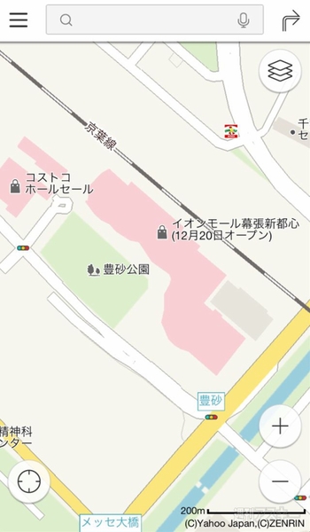 iOS版『Yahoo！地図』リニューアル