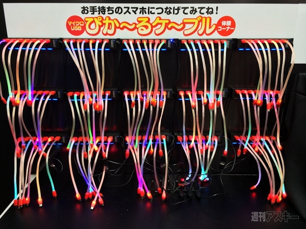 ミニスカサンタとぴか～る体験っ☆ アキバ駅で週アス付録イベント開催中