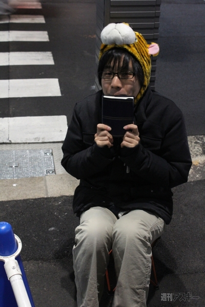 Lucky Bagに長蛇の列