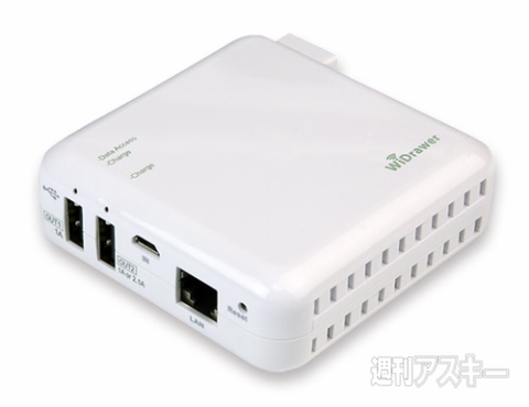 RATOC Wi-Fi USBリーダー(スマホ/タブレット充電機能付)