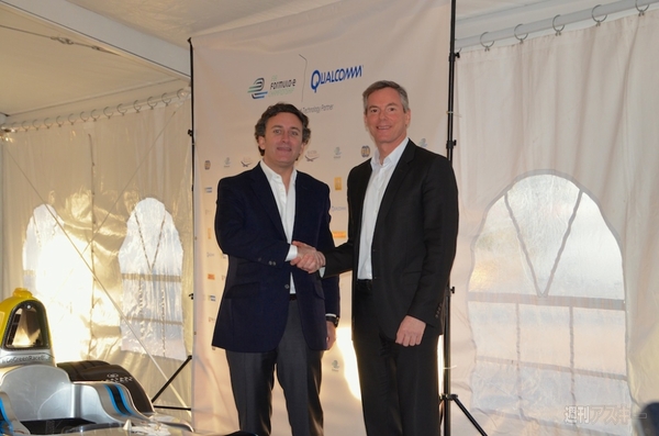 動画で見る、フォーミュラE実車走行 一般初公開