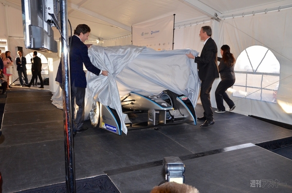 動画で見る、フォーミュラE実車走行 一般初公開