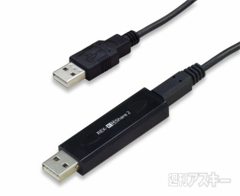 キーボード・マウス シェアUSBケーブル2