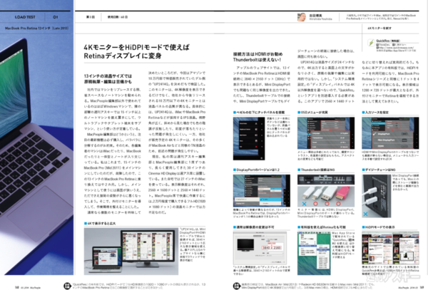 MacPeople 3月号（1月29日発売）