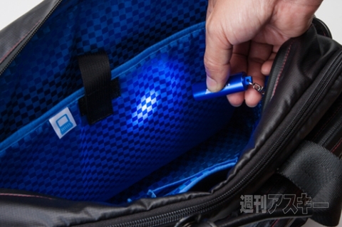 STARTTS ビジネス3WAY+キャリーオンEX横型 別注レッドステッチモデル