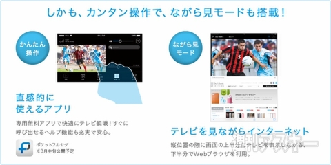 ポケットフルセグ 録画対応テレビチューナー