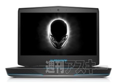 DellノートPC　エイリアンウェア