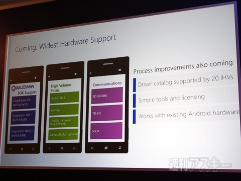 Windows PhoneはOEMを拡大へ、リファレンスモデルも提供：MWC2014