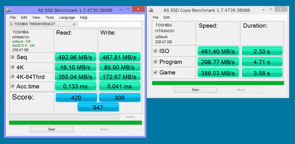 Intel SSD 730ファーストインプレッション