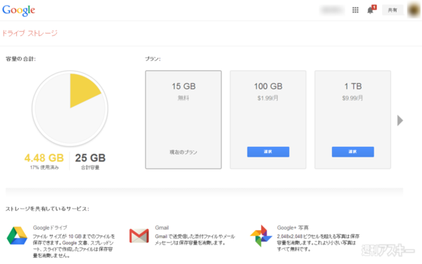 Googleドライブ 値下げ