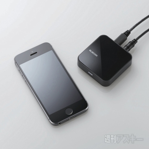 ELECOM Bluetooth オーディオレシーバーBOX LBT-AVWAR500