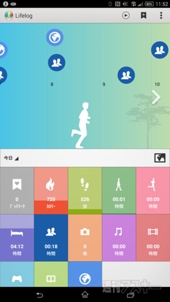 ウェアラブルバンド『Smartband SWR10』を身につけて自分のライフログを残そう！