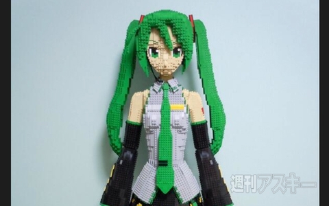 レゴで作った「等身大初音ミク」がすごい!! ほか。見出しで楽しむネタ6本