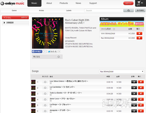 Ryu's Cuban Night 20th Anniversary LIVE !