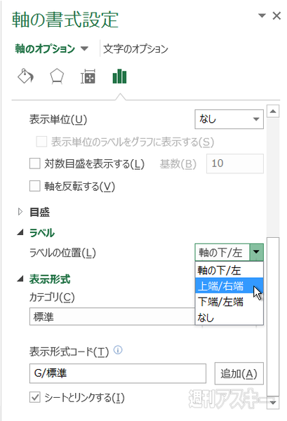 エクセルの表と横棒グラフで項目の順番が逆になっちゃう問題 解決法 週刊アスキー