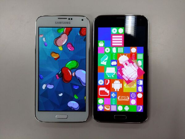 中国製GALAXY S5は外見ほぼ同じで中身がさらに凄かった