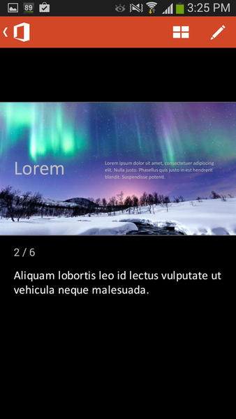 Microsoft Office Mobile