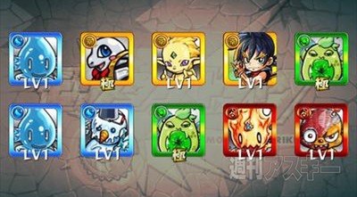 モンスト：友情ガチャを10連×20回（200回）引いてモンストJr.の出現確率を調べてみた