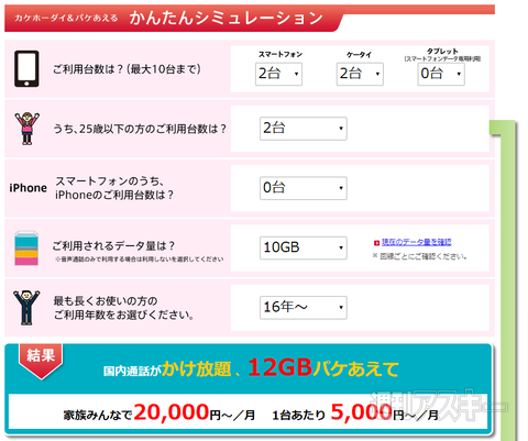 ドコモ新料金プラン