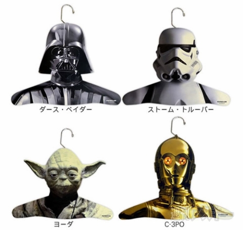 スター・ウォーズ 木製ハンガー Cos-Me(コスミー)