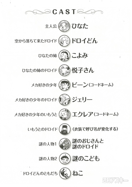 ドロイどん_cast