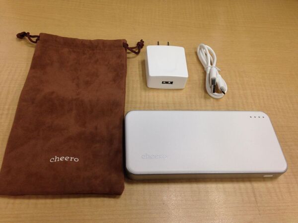 cheero Energy Plus 12000mAh