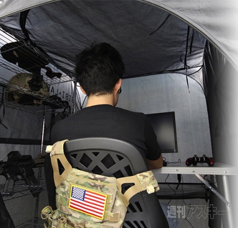 お手軽室内テント「ぼっちてんと」