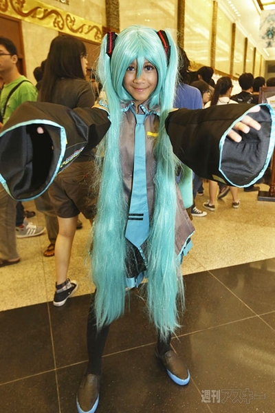 MIKU EXPOのコスプレミクさん