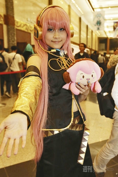 MIKU EXPOのコスプレミクさん