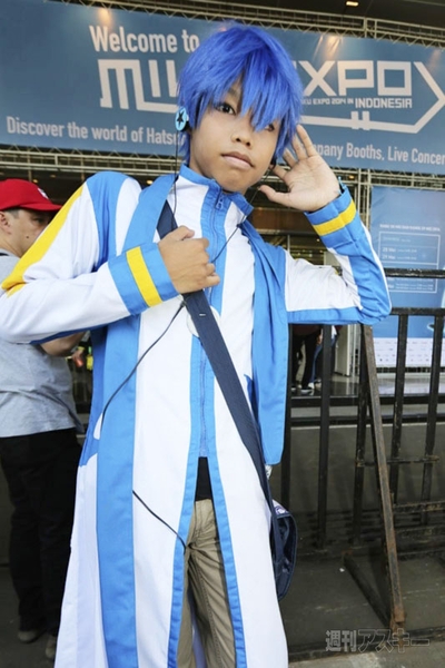 MIKU EXPOのコスプレミクさん