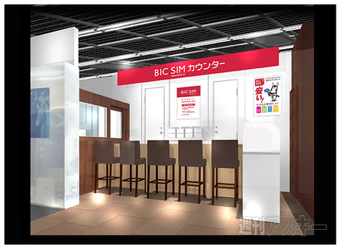 BIC SIMカウンター