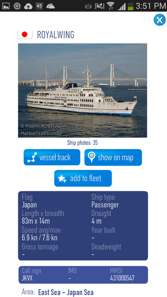 MarineTrafficShipPositions