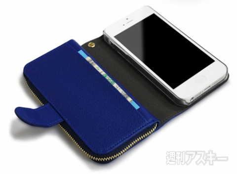 dreamplus NEW Zipper 財布付きiPhone5/5sケース