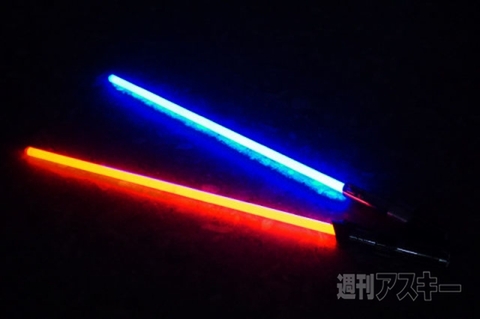 光る傘レビュー