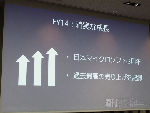 日本マイクロソフト経営方針説明会2014