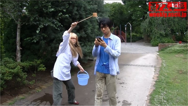 くるくるパッチン動画