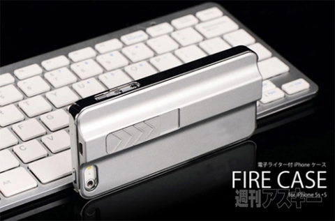 iphone5 5s ライター fire case 安い