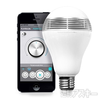 電球型Bluetoothスピーカー PLAY BULB