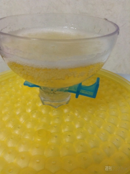  『ジュースでかんたんつぶつぶアイス』