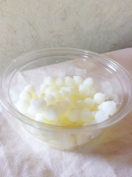  『ジュースでかんたんつぶつぶアイス』