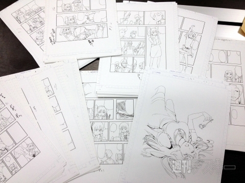 パーツのぱ生原稿プレゼントのお知らせ