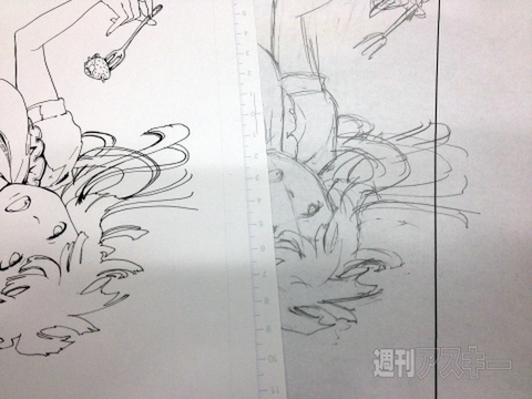 パーツのぱ生原稿プレゼントのお知らせ