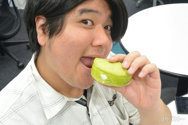 『冷やして食べるしっとりメロンパン（夕張メロンクリーム）』