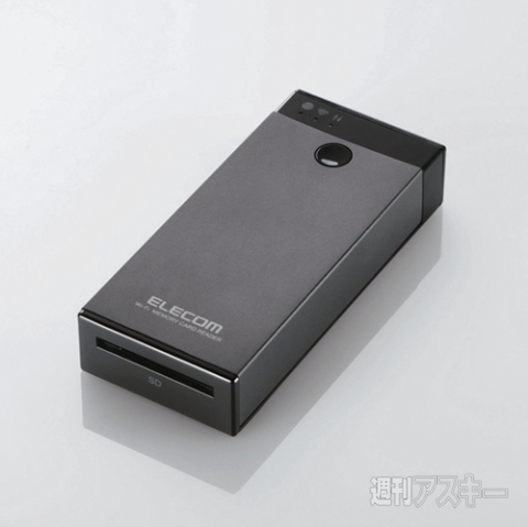 ELECOM Wi-Fi対応メモリリーダライタ MR-WI02BK