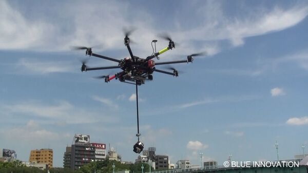 のび太と空中散歩