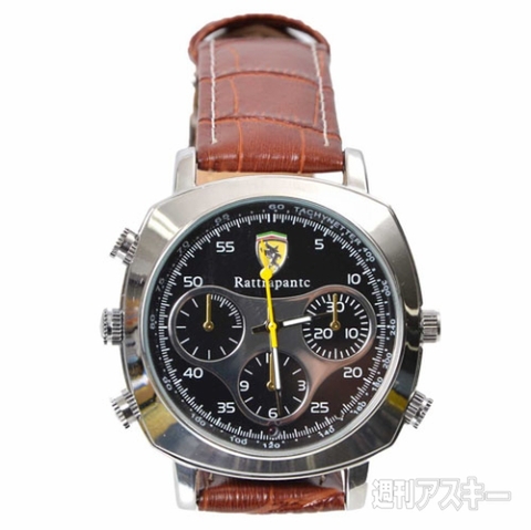 TV出力機能付きビデオカメラ腕時計