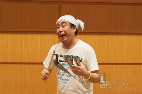 ガンホー・サンバカーニバルチームに密着取材!【その2】 バテリアでアゴゴを叩いちゃいます！