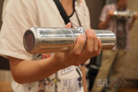 ガンホー・サンバカーニバルチームに密着取材!【その2】 バテリアでアゴゴを叩いちゃいます！