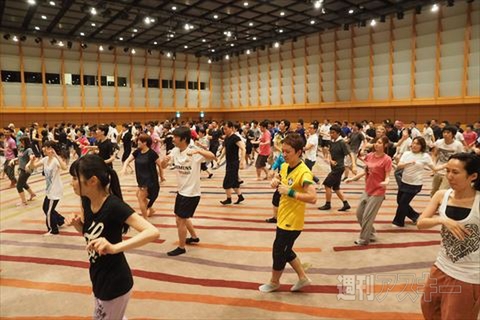 ガンホー・サンバカーニバルチームに密着取材!【その3】 8月23日の本番に向けてのリハーサルの模様!