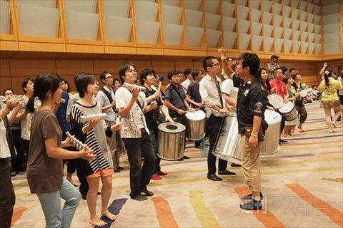 ガンホー・サンバカーニバルチームに密着取材!【その3】 8月23日の本番に向けてのリハーサルの模様!